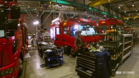 中東情勢によるシンナー不足が消防車にも影響　塗料使用量の多い特装車メーカーではシンナー廃液の再利用も