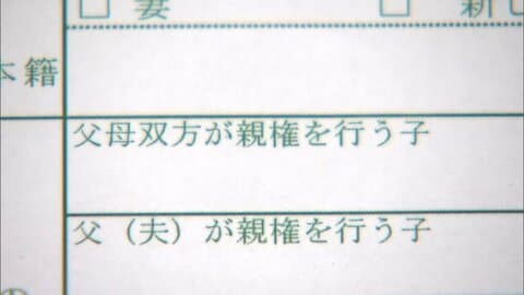 「単独」「共同」親権は選択可能に　離婚後の養育制度見直し　子ども1人当たり月2万円請求できる「法定養育費制度」も新設
