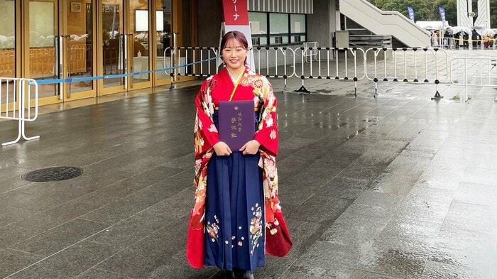 樋口は2023年3月に明治大学を卒業