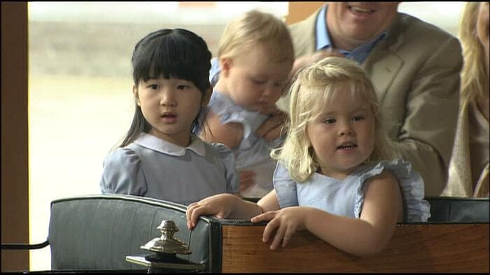 平成18（2006）年8月 愛子さまとアマリア王女
