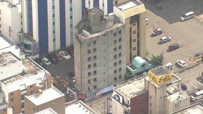 事件があったホテル