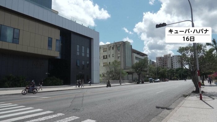 大規模停電が起きているキューバの首都ハバナ　16日