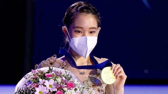 四大陸選手権(2022年)の表彰式