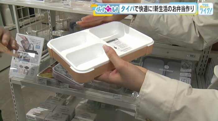 薄型で漏れにくい「フードマン」タイプの弁当箱