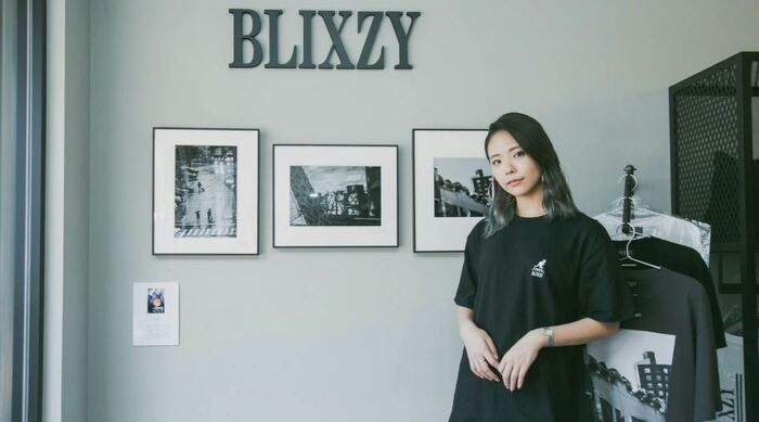 アパレルブランド「BLIXZY TOKYO」の代表を務めている(提供写真)