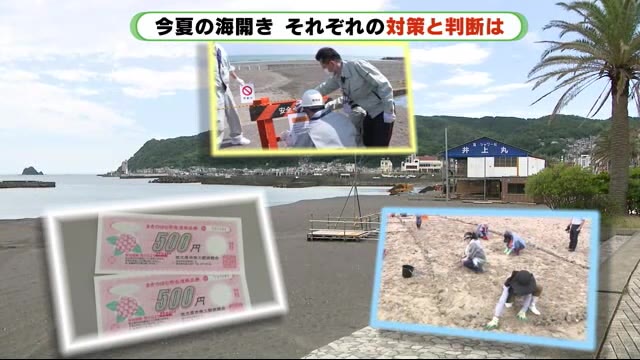 新型コロナの夏 海水浴はできるのだろうか・・・ 静岡