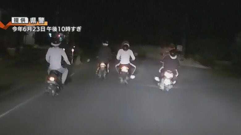 「静まった後に…もう諦め」“バイク集団暴走”で16歳の少年ら4人逮捕 付近では数か月にわたり“騒音”も…新潟県内では8年ぶりの逮捕｜FNNプライムオンライン