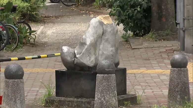 警察官が豊臣秀吉像の首折ったか…愛媛県警の男性警察官が酒に酔い出張先の名古屋で　器物損壊容疑で書類送検へ｜FNNプライムオンライン