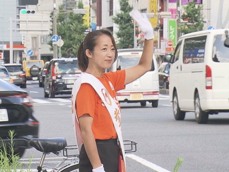 参院選愛知選挙区で初めて議席獲得 参政・杉本純子さんが街頭で有権者に感謝述べる「沢山の方に共感いただけた」｜FNNプライムオンライン