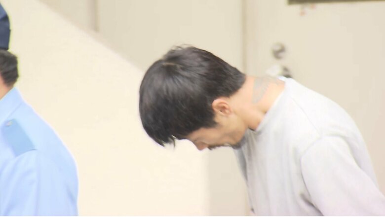 送検される関根誠端容疑者　5月8日