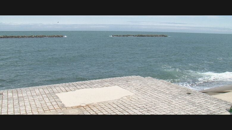 人魚像を一時撤去（2024年）