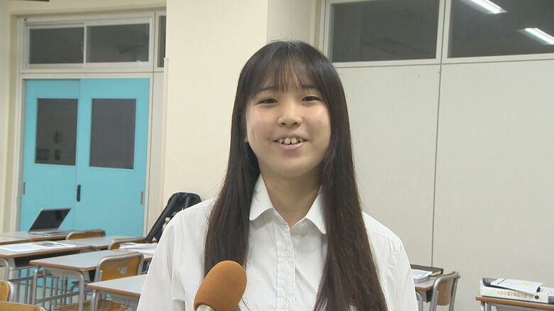 新潟明訓 清水優衣さん