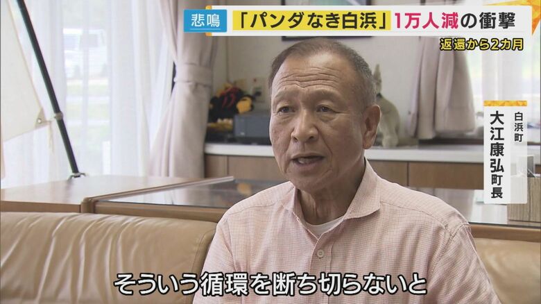 白浜町 大江康弘町長