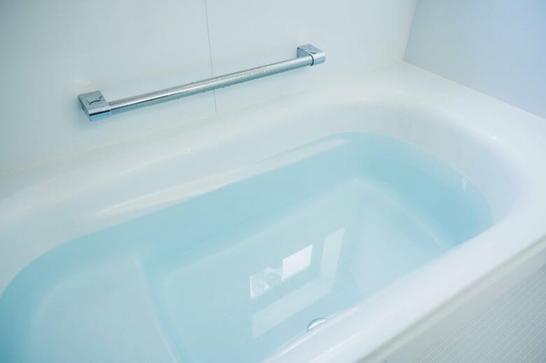 子どもの学力の伸び方は「お風呂理論」（イメージ）