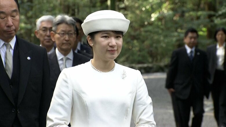 伊勢神宮の内宮を参拝された　3月26日