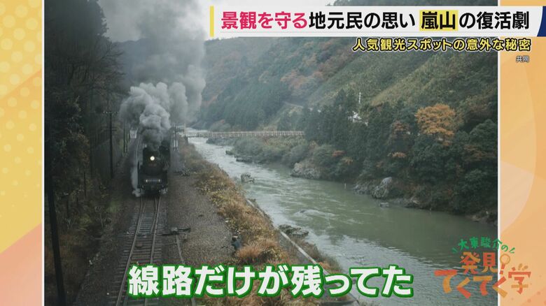 復活の鍵は廃線になった線路