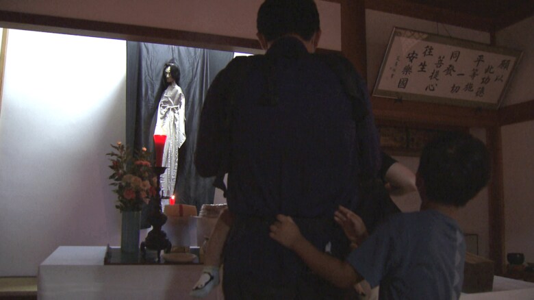 長崎・光源寺の産女の幽霊像
