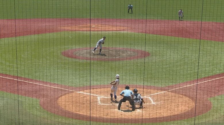 渋川選手（準決勝・北越戦）