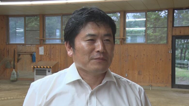 木曽町中学校相撲部監督・上村裕一教諭