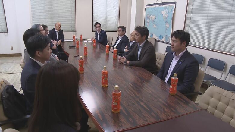 自民党大分市連の会議　30日