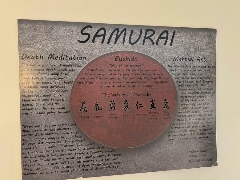 学内にも日本の文化や歴史を紹介する掲示が多くあった
