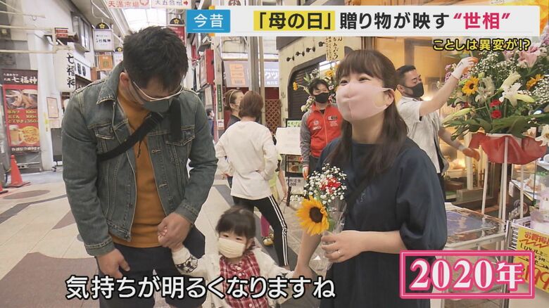 コロナ禍でもお花のプレゼントに「気持ちが明るくなる」