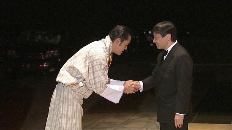 ブータン国王夫妻を迎えた宮中晩さん会（2011年）