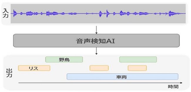音声識別の概念図