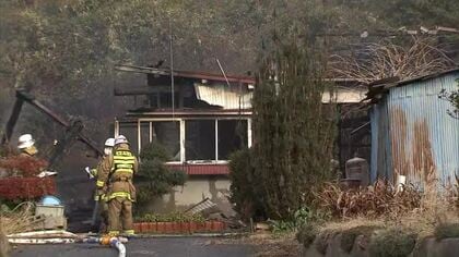 〈速報〉宮城県・石巻市で住宅火災　８０代男性意識不明の状態で発見
