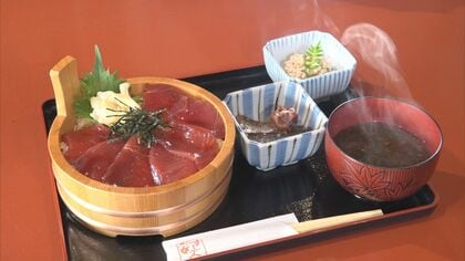 伊勢神宮内宮につながる“おはらい町”に…名店・すし九の「手こね寿司」 酢飯に醤油漬けした肉厚のカツオ【三重発】