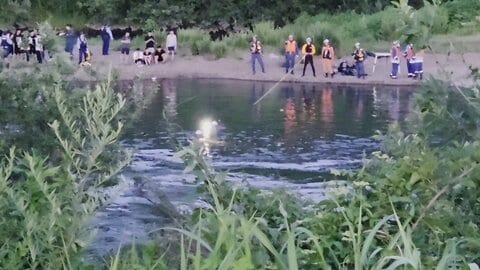「水中に沈んで行った」川遊びをしていた18歳のベトナム人技能実習生が流され行方不明　福井市の日野川　潜水士が捜索も見つからず　11日朝に再開