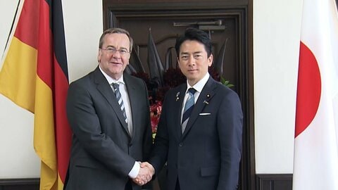 日独防衛相会談　イラン情勢安定を　ドイツ国防相、防衛協力「円滑化協定」を提案