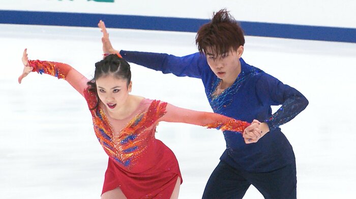 「不死鳥」がテーマのフリーダンスは1位に(2023年全日本選手権)