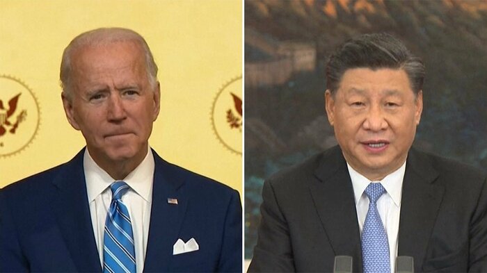 バイデン次期大統領と習近平国家主席