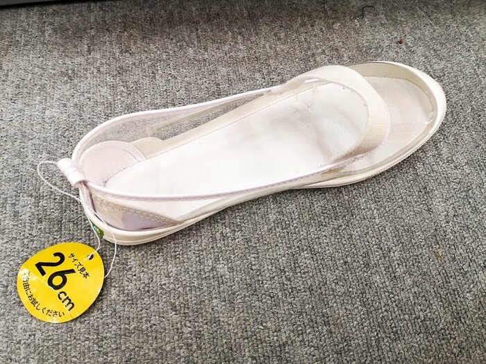 お試し用シューズ(画像提供:カインズ広島LECT店)