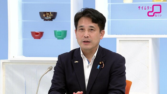 福井県選出の滝波宏文参議院議員
