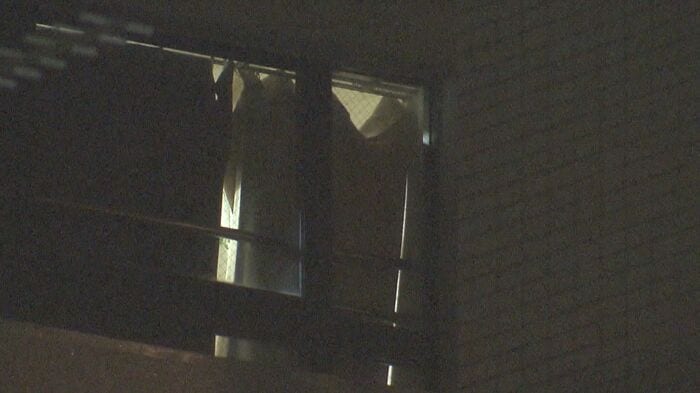 事件があった現場(福岡市博多区 1月)