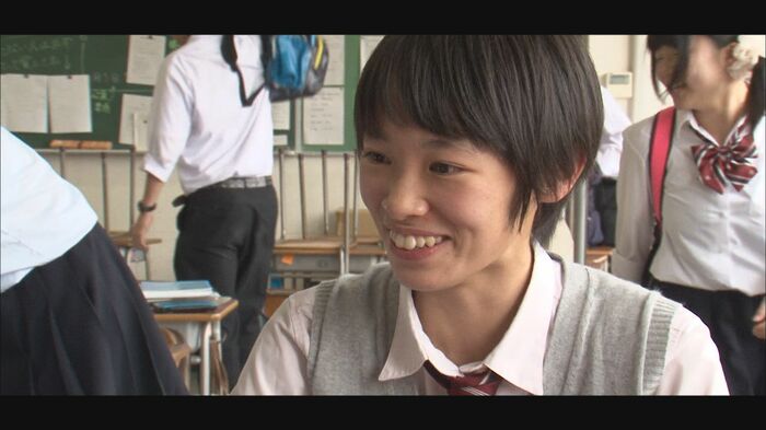 高校時代の広田選手(2013年)