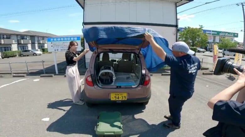 災害時にペットを安全に避難させるには 車中泊の環境づくりから“ハウス”の習慣づけまで、専門家がポイントを解説|FNNプライムオンライン