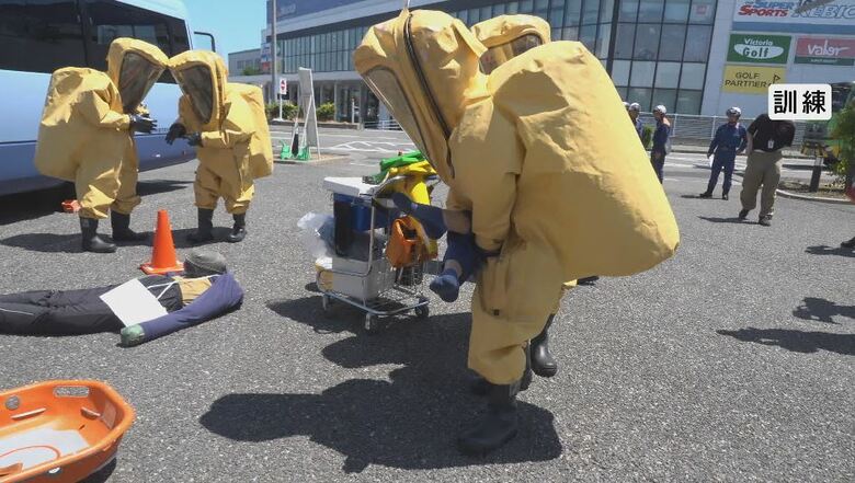 松本サリン事件から32年　8人死亡、600人以上が重軽傷　教訓をつなぐ　化学物質がまかれた想定で消防が救助訓練｜FNNプライムオンライン