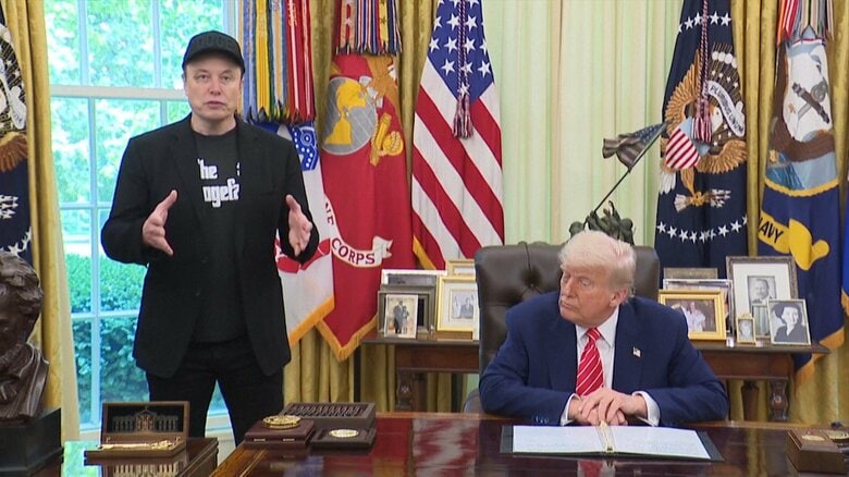 「もう我慢できない」イーロン・マスク氏がトランプ政権の重要法案を痛烈批判「極めて不快で許しがたい」「賛成議員は恥を知るべき」政府効率化省“退任前”にも同法案を批判｜FNNプライムオンライン