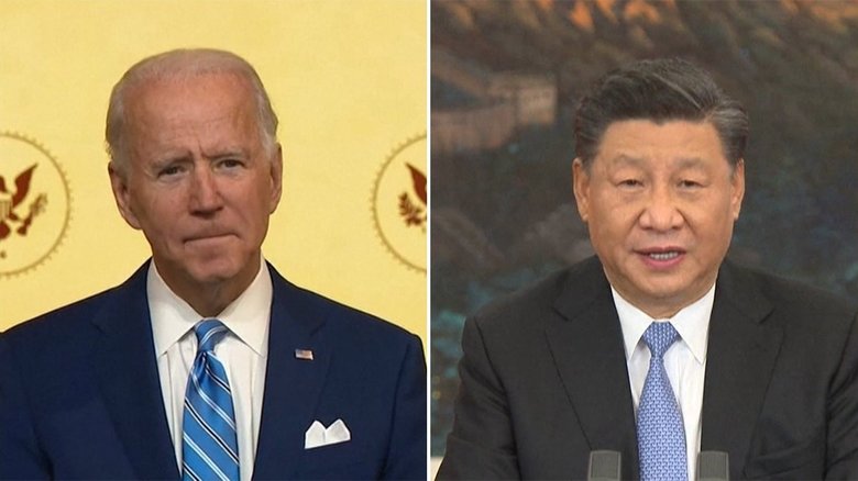 バイデン次期大統領と習近平国家主席