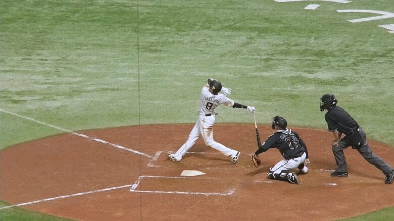 代名詞の“フルスイング”