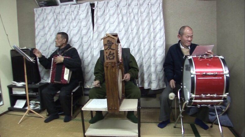 練習に励むメンバー