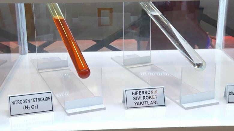 イルディリムハン・ミサイル用にトルコが自主開発した液体燃料