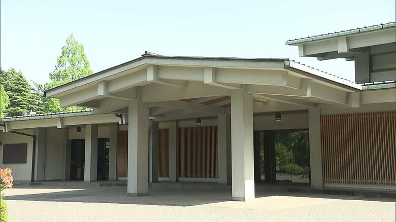 先月、仙洞御所の内部が報道陣に公開された。