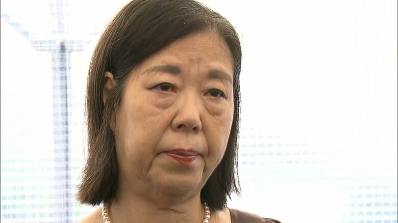 娘を亡くした小磯洋子さん（76）