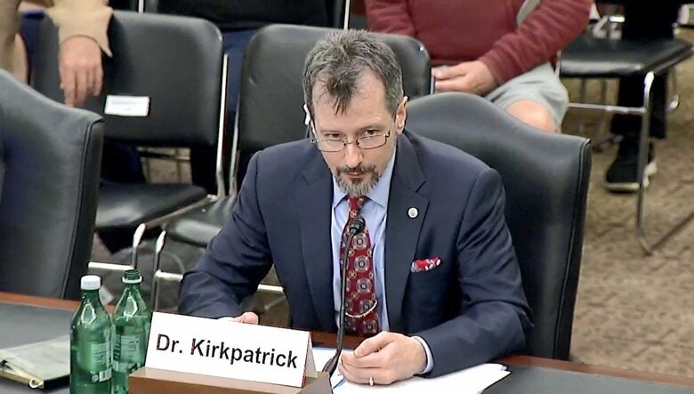 全領域異常対策室の責任者　カークパトリック氏