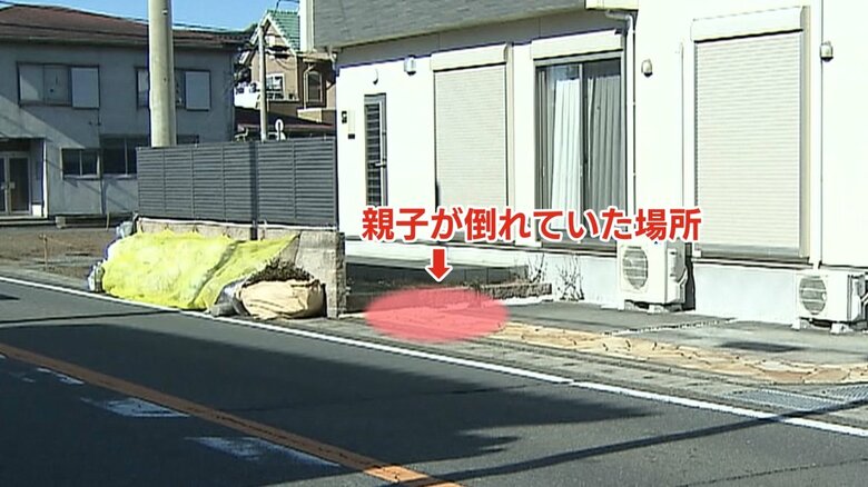 ひき逃げ事件があった県道（沼津市）