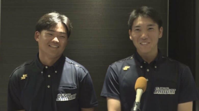 宮田塁翔投手／田中拓朗投手